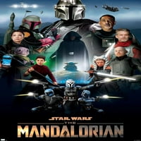 Zidni plakat Andreja Svitzera Ratovi zvijezda: Mandalorijska sezona, 22.375 34