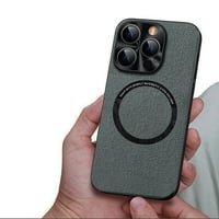 Nalacover za iPhone Pro magsafe futrolu, luksuzna PU kožna mekana TPU zaštitna zaštitna anti-iscrtač magnetska