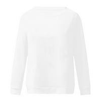 ; / ženski puloveri s printom suncokretove vrpce majice s kapuljačom za borbu protiv raka dojke slatke Ležerne