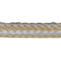 Sea-Dog 302106600G sa spiralom od najlona užad s dvostrukim оплеткой - 1 4 600', zlatno-bijela