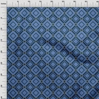 pamučni dres Tirkizno plava Tkanina geometrijska tkanina za šivanje od Uradi Sam ispis iz Uradi Sam širok raspon