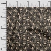 Jednobojni viskozni dres smeđa Tkanina Materijal za šivanje s geometrijskim uzorkom tkanina širine dvorišta