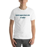 Hotelski nadzornici rade bolju majicu s kratkim rukavima po nedefiniranim poklonima