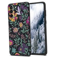 Chic-vintage-botanički rangirani za estetsko-sjajnu futrolu za telefon za Samsung Galaxy S21+ Plus za žene darovi