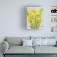 Tim Otoole 'žuti tulipani I' platno umjetnost