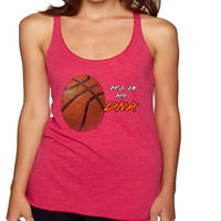 Divlji Bobbi, košarkaški otisak, to je u mom DNK, Sport, Ženski troslojni dres, šokantno ružičasti, srednji