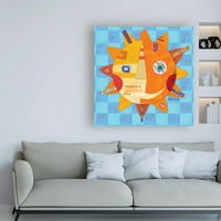 Zaštitni znak likovna umjetnost 'Sreća sunca' platno umjetnost Holli Conger