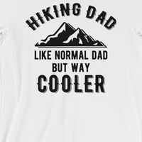 Planinarski tata muški bijeli hladnjak zabava posebni očevi dan košulja tata poklon