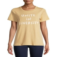Siva Majica s grafičkim printom od about-a za žene s kratkim rukavima