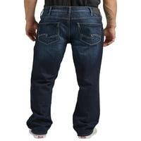 Silver Jeans Co. Muški Grayson Classic FIT traperice s ravnim nogama, veličine struka 30-42