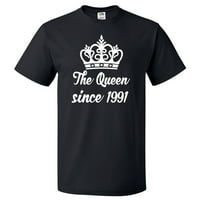 Poklon za 32. rođendan jednogodišnjoj kraljici od darivanja majice