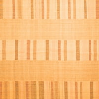 Moderni tepisi u jednobojnoj narančastoj boji, kvadrat 3'