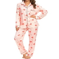 Jedinstvene ponude ženske dnevne odjeće s hlačama pidžama s dugim rukavima setovi za spavanje