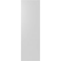 Ekena Millwork 12 W 28 H True Fit PVC s jednim panelom HARRINGBONE Moderni stil Fiksni nosač, crne