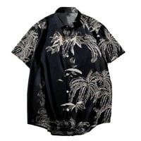 Funky Hawaiian bluza košulja casual muškarci gumb Down Shortsleeve Unise plaža košulja