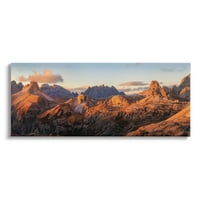 Panoramska pustinjska kanjon vrh pejzažna galerija fotografija zamotana platno print zidna umjetnost