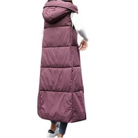 Zimski kaput za žene srednje duljine i zimsko izolirana izdužena Puff jakna srednje duljine u ružičastoj veličini