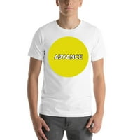 2XL žuta točka avansa pamučna majica s kratkim rukavima prema nedefiniranim darovima