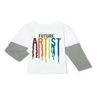 GArimals majica s malim djecom majice s dugim rukavima majica s dugim rukavima
