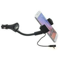 Nosač automobila za odašiljač za OnePlus Nord N 5G N 5G telefoni - držač punjača USB port Swivel DC utičnica kompatibilna