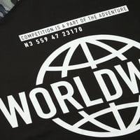 Wonder Nation Boys Grafička majica s dugim rukavima, 2-pack, veličine 4- & Husky