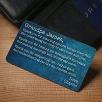 Za Djeda Personalizirana kartica novčanika