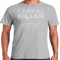 Grafička Amerika Halloween Smiješne muške majice ubojice žitarica