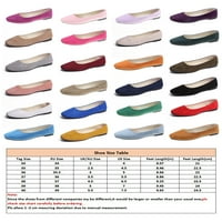 Izbor / ženske udobne Ležerne ravne cipele; klizne cipele za hodanje; lagane raznobojne ravne stanove za svadbene