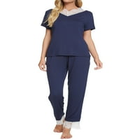 Jedinstvene ponude ženske čipke noćne odjeće s hlačama dnevnog boravka pidžama setovi za spavanje