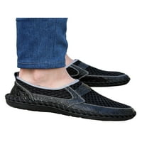 Wazshop muške cipele za hodanje udobnim lomacima mrežaste stanovi bez klizanja na loafer muškarci casual cipela