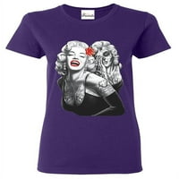 Ženska majica Kratki rukav - Monroe lica